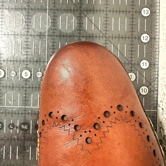 Cole Haan Zerogrand Men Size 8.5M Brown Leather Wingtip Oxford Dress Shoes - Picture 11 of 11